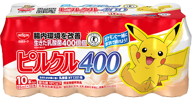 写真：ピルクル400 65ml*10 ピカチュウパッケージ