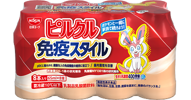 写真：ピルクル免疫スタイル 65ml*8 ニンフィアパッケージ